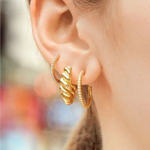 Bauble Bar Fine, Giselle 18K Gold Earrings - Small